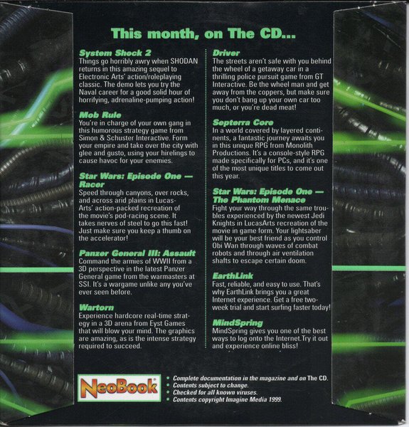 PC Gamer Demo: October, 1999 - System Shock 2