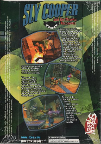 Sly Cooper and the Thievius Raccoonus