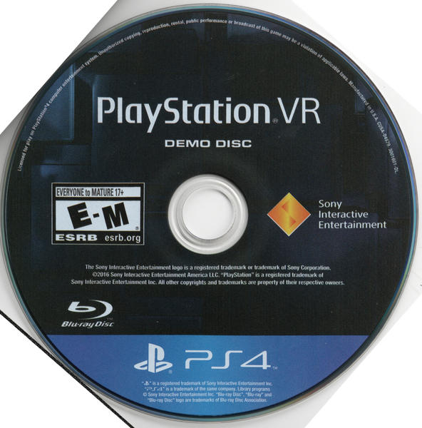 PlayStation VR Demo