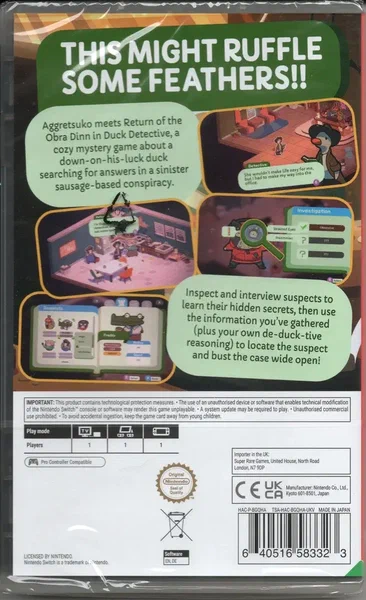Duck Detective: The Secret Salami