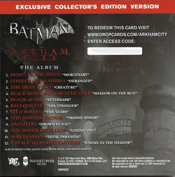 Batman: Arkham Asylum (Collector's Edition)