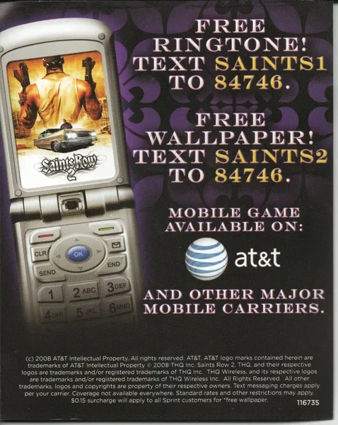 Saints Row (Best Buy Pre-order)